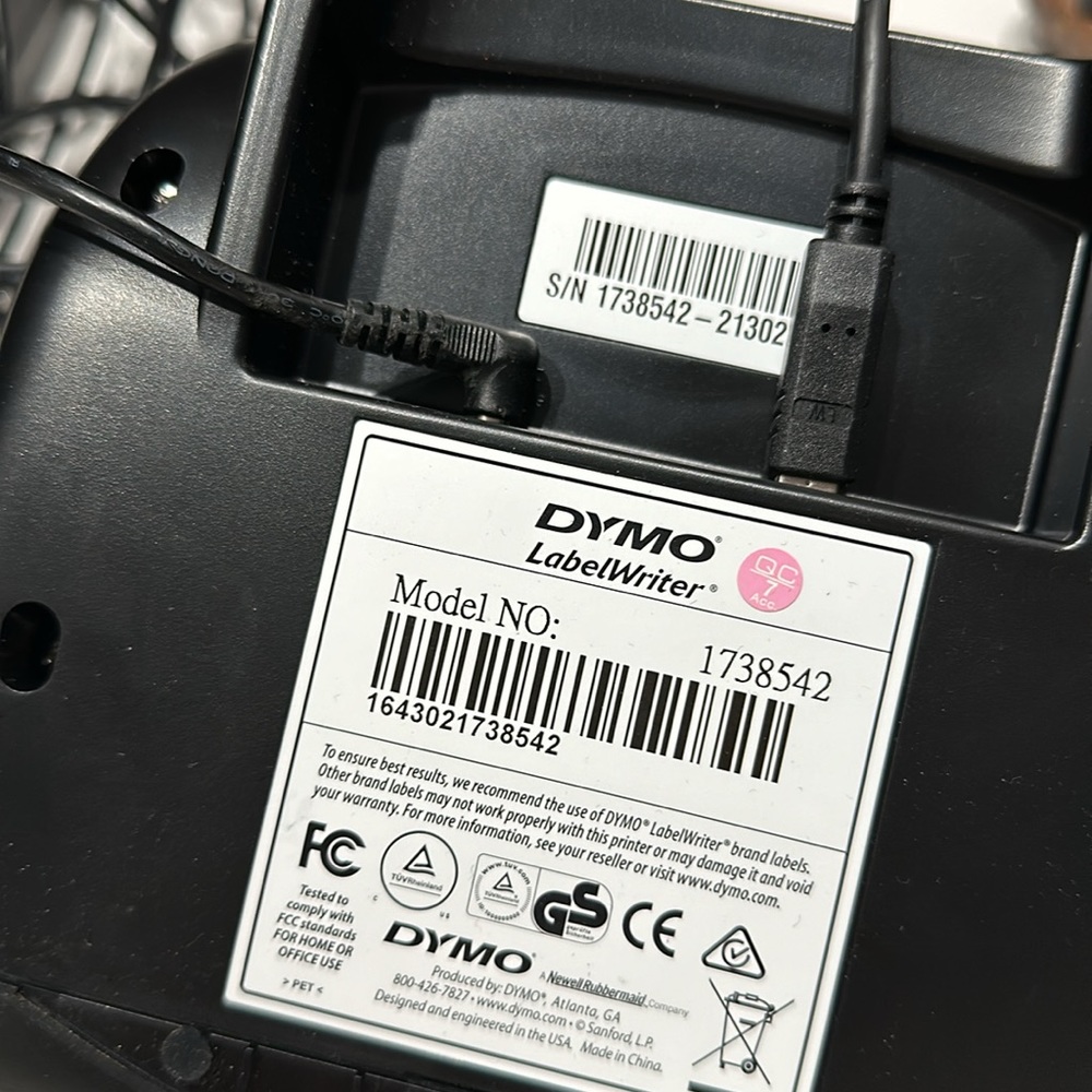 Dyno labelwriter model 1738542 - Picture 4 of 4